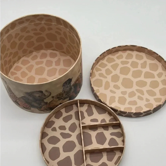 Safari Animal Trinket Circular Box - Picture 8 of 13
